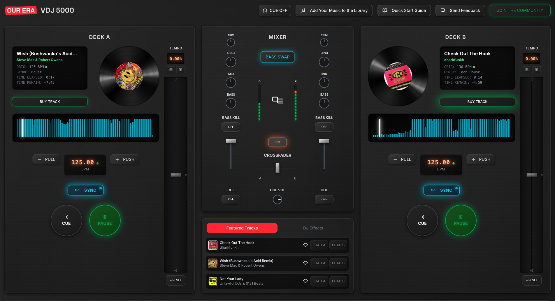 VDJ 5000 Screenshot 2