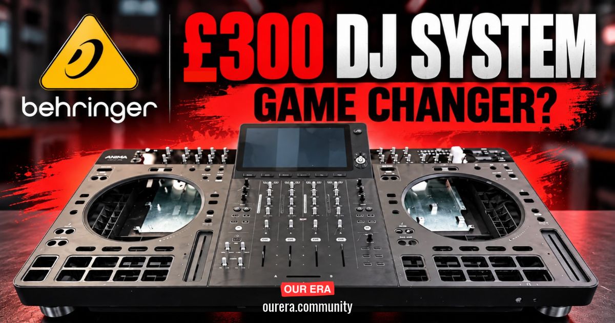 Behringer’s £300 DJ Controller Could Shake Up the Entire DJ Industry.
